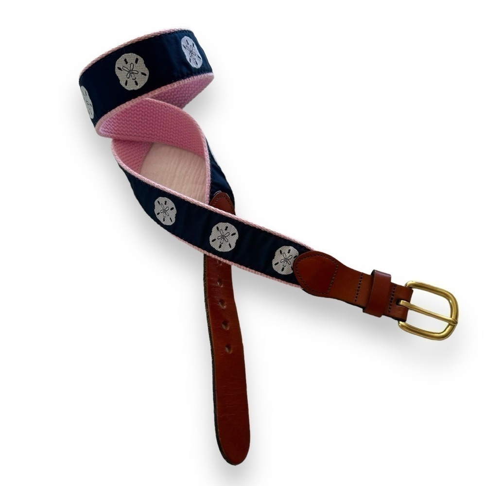 Vintage Leather Man LTD Fabric Ribbon Belt unisex